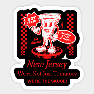 New Jersey: We're Not Just Tomatoes, We're the Sauce! Sticker